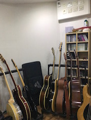 Instruments de musique au Studio JMB